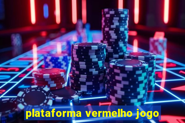 plataforma vermelho jogo